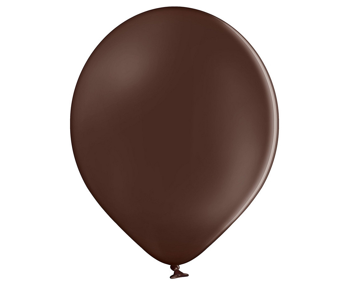Balloons Belbal 12", B105-149, pastel cocoa brown, 100pcs